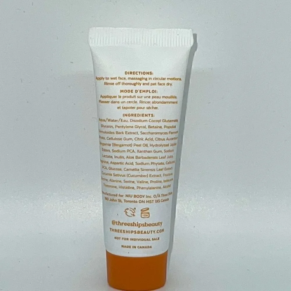 $8 🌟 THREE SHIPS PURIFY ALOE + AMINO ACID CLEANSER